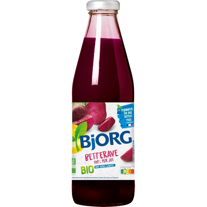 Jus Betterave 100% pur jus - 1 L | BJORG