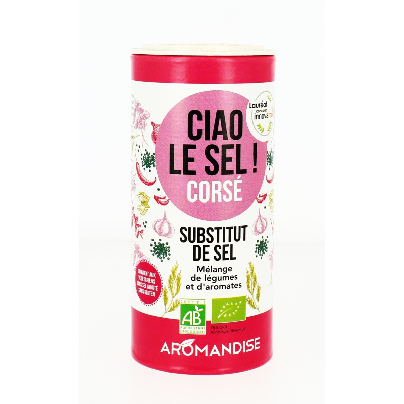 Ciao le sel - Corsé Bio - 70 g | AROMANDISE