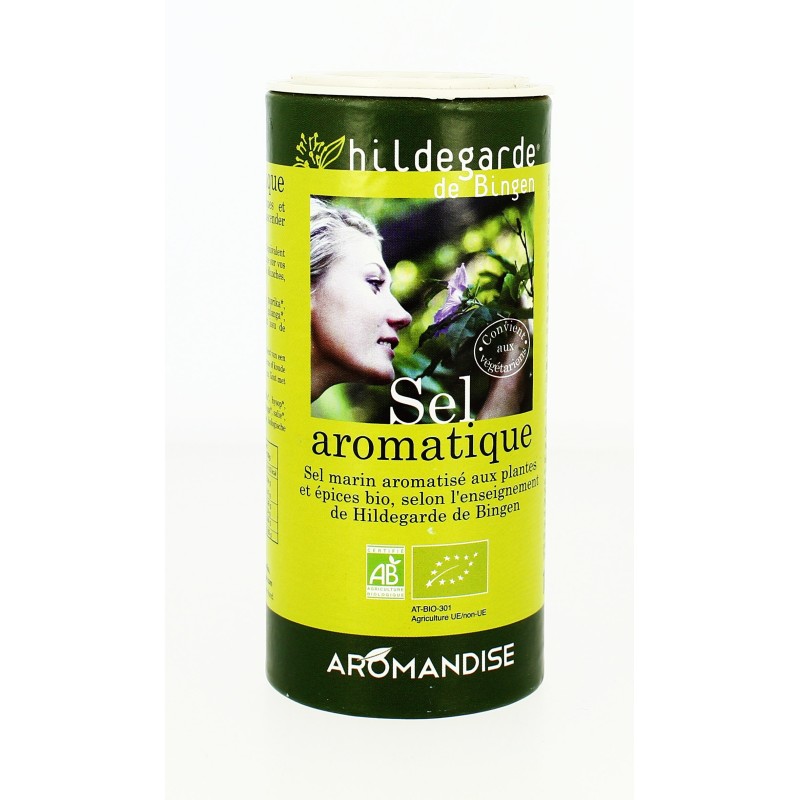 Sel aromatique selon l'enseignement de Hildegarde de Bingen - Bio - 1000 g | AROMANDISE
