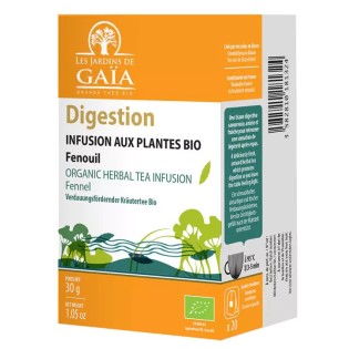 DATE DÉPASSÉE - Digestion - infusion aux plantes BIO - Fenouil