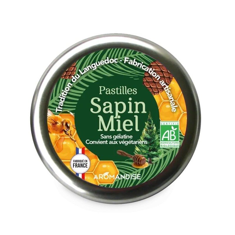 Pastilles Sapin Miel - Bio