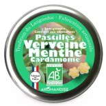 Pastilles Verveine Menthe Cardamome - Bio