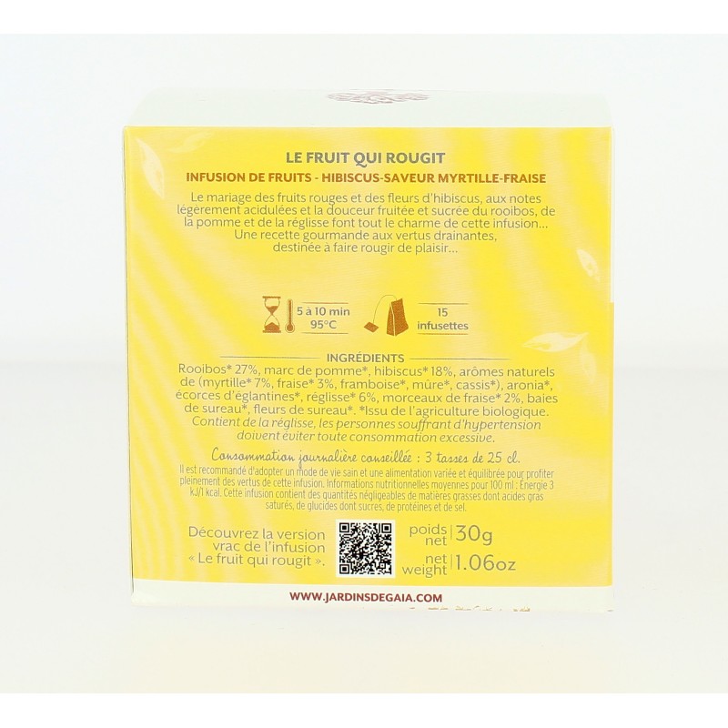 Coffret 3 sachets de thé bio | JARDINS DE GAÏA