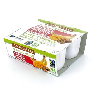 PROMO - Purée de banane, mangue & passion bio et équitable