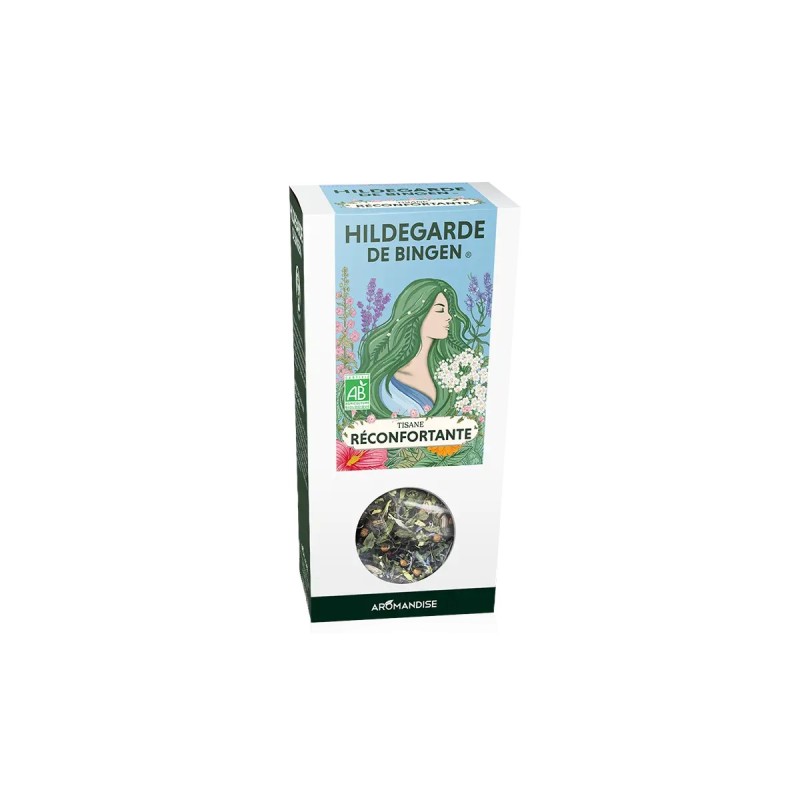 Tisane Réconfortante Hildegarde Vrac - 80 g | AROMANDISE