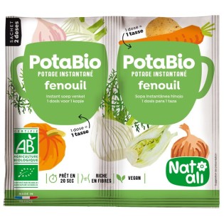 Potage instantané Potabio fenouil BIO