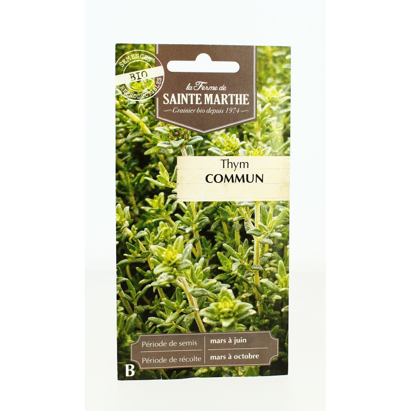 THYM Commun AB  - Semences reproductibles bio | FERME DE SAINTE MARTHE