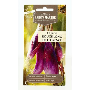 OIGNON Rossa Lunga di Firenze AB  - Semences reproductibles bio | FERME DE SAINTE MARTHE