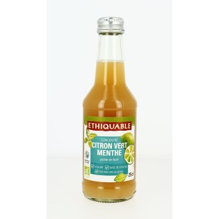 Concentré Citron Vert Menthe Bio - 25 cL | ETHIQUABLE