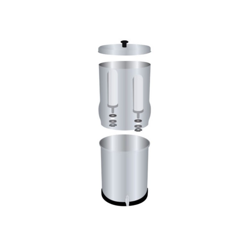 Filtre Gravitaire Inox | HYDROPURE