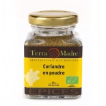 Coriandre en poudre bio (petit pot) - 45 g | TERRA MADRE