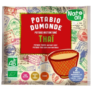 Potage instantané Potabio du Monde Thaï BIO
