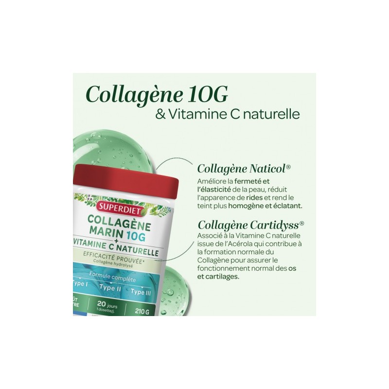 Collagène Marin 10g + Vitamine C