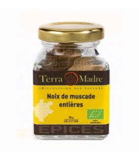 Noix de muscade entières bio