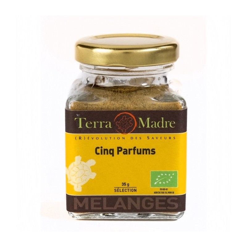 Cinq parfums - cuisine asiatique bio - 35 g | TERRA MADRE