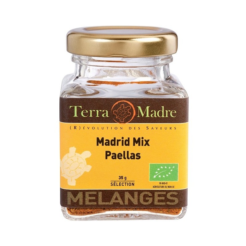 Madrid Mix - Mélange d'épices bio pour Paellas - 35 g | TERRA MADRE