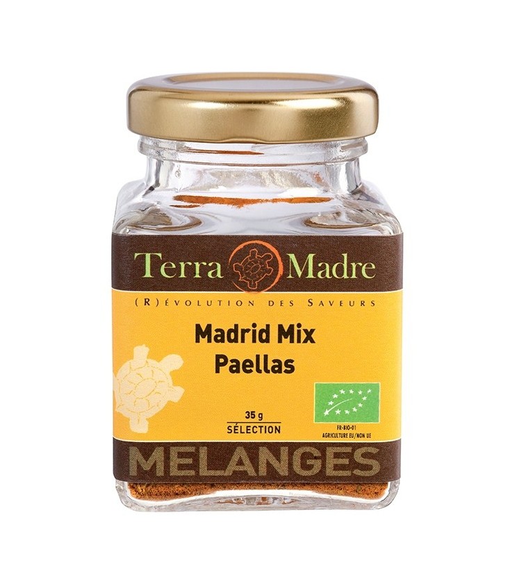 Madrid Mix - Mélange d'épices bio pour Paellas