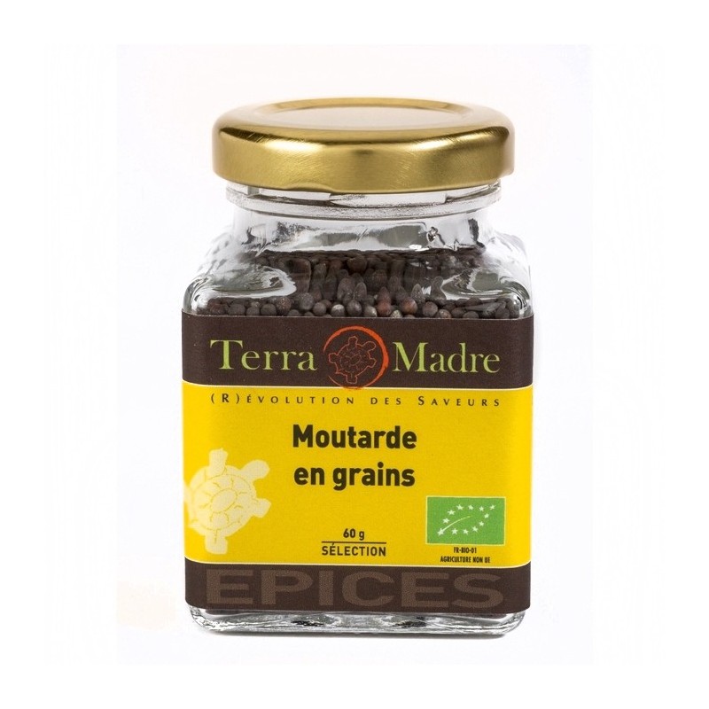 Moutarde en grains bio