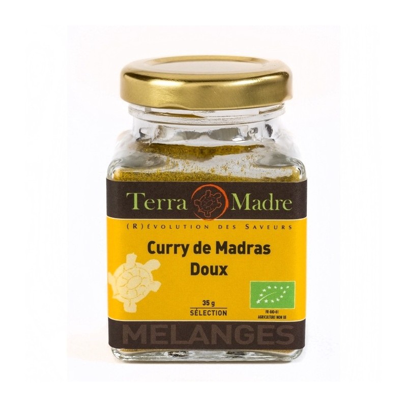 Curry de Madras doux bio