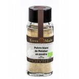 Poivre Blanc de Malabar en POUDRE bio - 60 g | TERRA MADRE