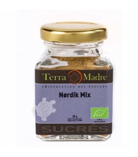 Nordik Mix - Mélange d'épices bio pour Cakes, Gâteaux roulés, Biscuits, Confitures, Pâtisserie, Pains d'épice