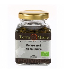 Poivre vert en saumure bio