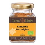 Kaboul Mix (Curry afghan) - Mélange d'épices bio pour Viandes, Poissons, Plats de riz - 35 g | TERRA MADRE