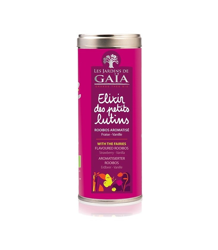 Elixir des petits lutins - Rooibos aromatisé (Fraise - Vanille) bio