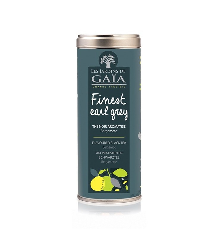 DATE DÉPASSÉE - Finest Earl Grey - Thé Noir aromatisé (Bergamote) bio
