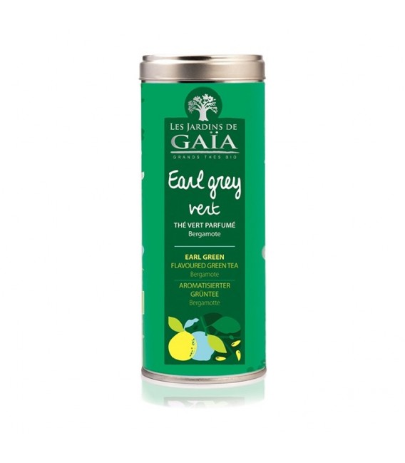Earl Grey vert - Thé Vert parfumé (Bergamote) bio