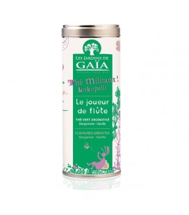 Le joueur de Flûte - Thé Vert aromatisé (Bergamote Vanille) bio