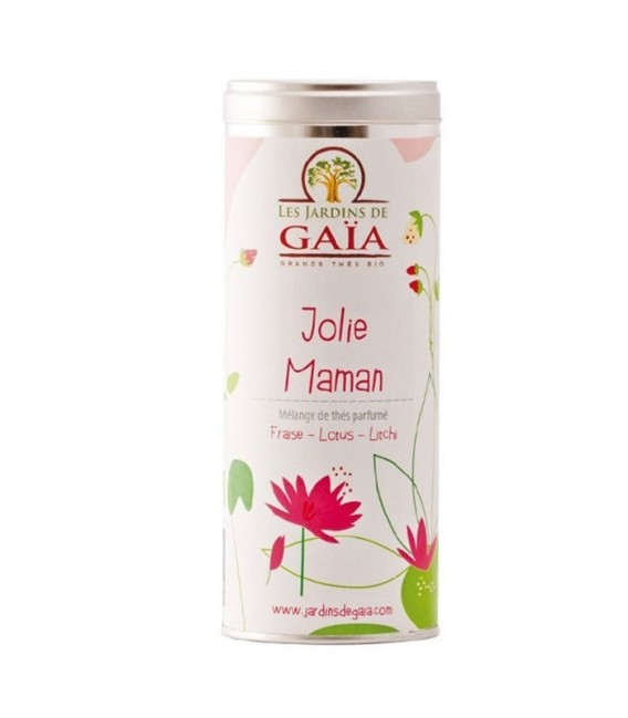 Un amour de Maman - Mélange de Thés aromatisé (Fraise Lotus Litchi) bio