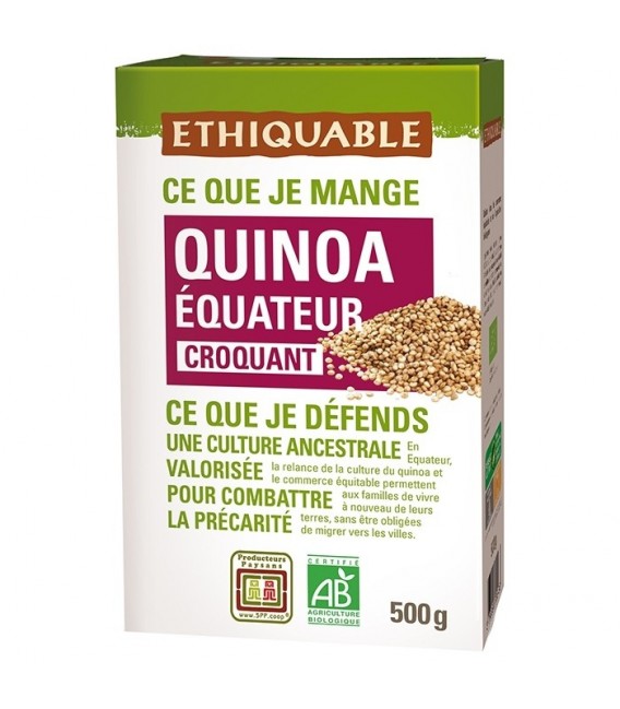 Quinoa Blond bio & équitable croquant