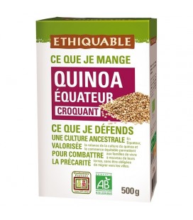 Quinoa Blond bio & équitable croquant