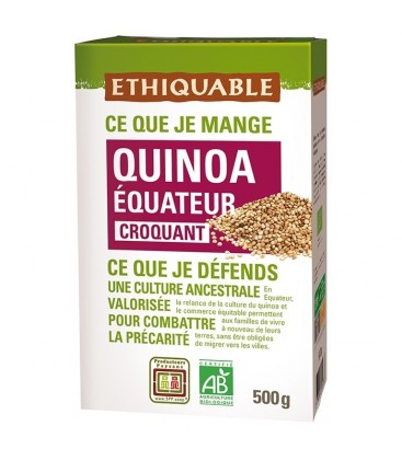 Quinoa Blond bio & équitable croquant