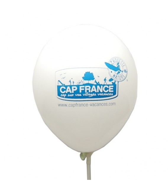 Ballon de baudruche biodégradable avec logo Chouette Nature - DERNIERS STOCKS