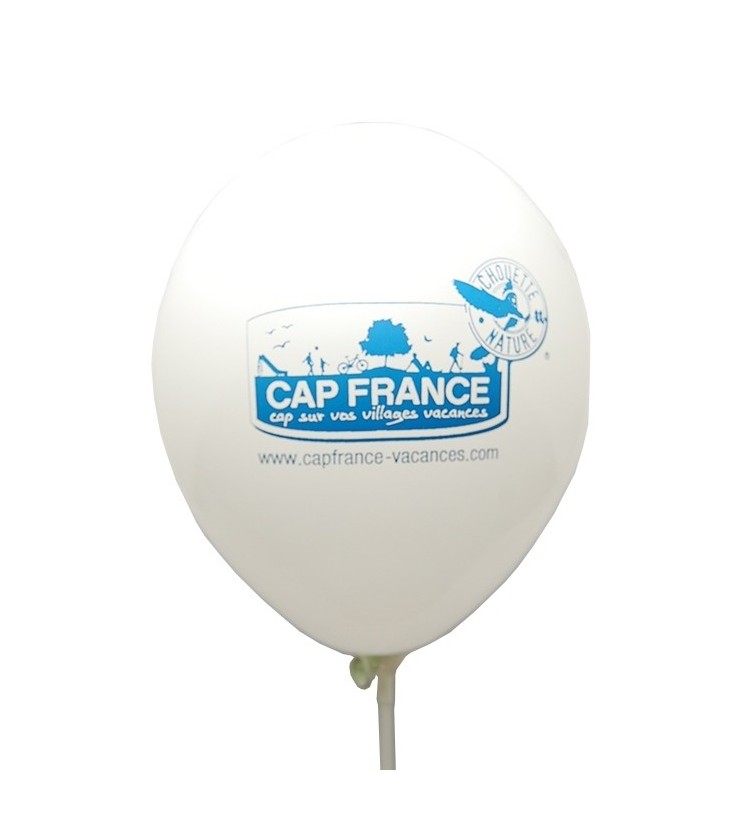 Ballon de baudruche biodégradable avec logo Chouette Nature - DERNIERS STOCKS