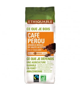 Café Pérou MOULU bio & équitable - 250 g