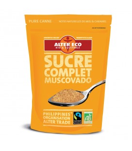 Sucre de Canne Complet Muscovado bio & équitable