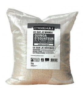 Quinoa Blond d'Équateur bio et équitable RHD 5 kg