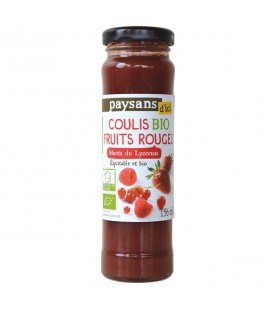 Coulis de Fuits Rouges bio & équitable