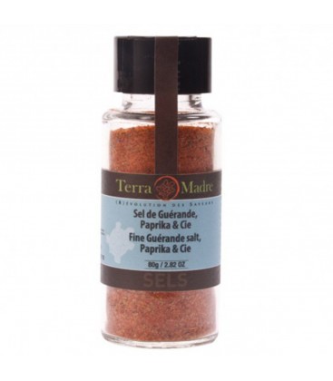 Sel de Guérande - Paprika & cie - 80 g | TERRA MADRE