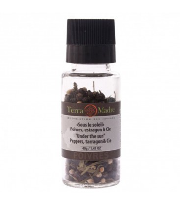 Sous le Soleil - Poivres, Estragon & Cie bio - 40 g | TERRA MADRE