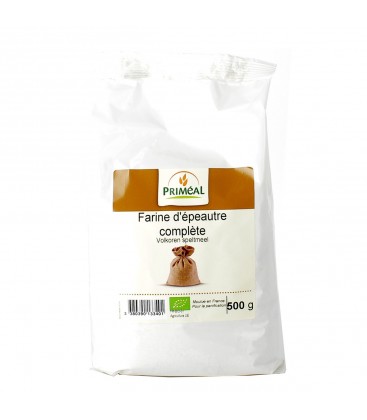 Farine d'épeautre complète - 500 g | PRIMÉAL