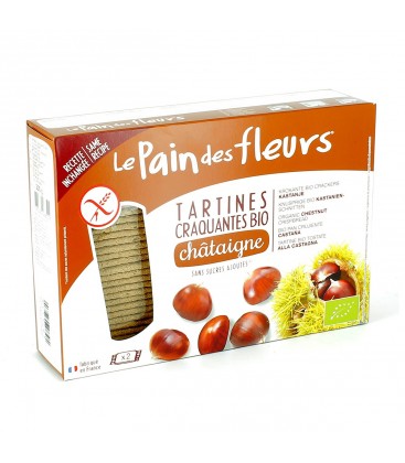 Tartines craquantes à la châtaigne sans gluten bio - 300 g | LE PAIN DES FLEURS