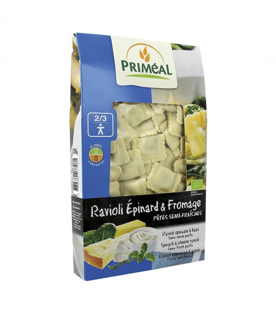 DATE DÉPASSÉE - Ravioli Épinard & Fromage bio