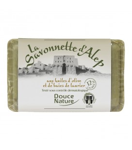 Savonnette d'Alep et aux huiles d'olive et de baies de laurier 12%