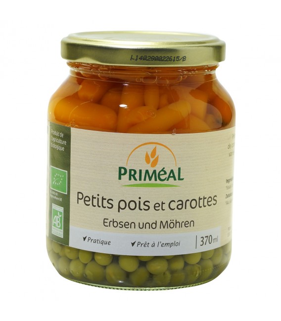 Petits pois & carottes bio