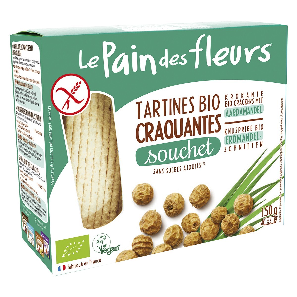 CRACOTTE Gourmande tartines craquantes biscuitées enrichies en fer