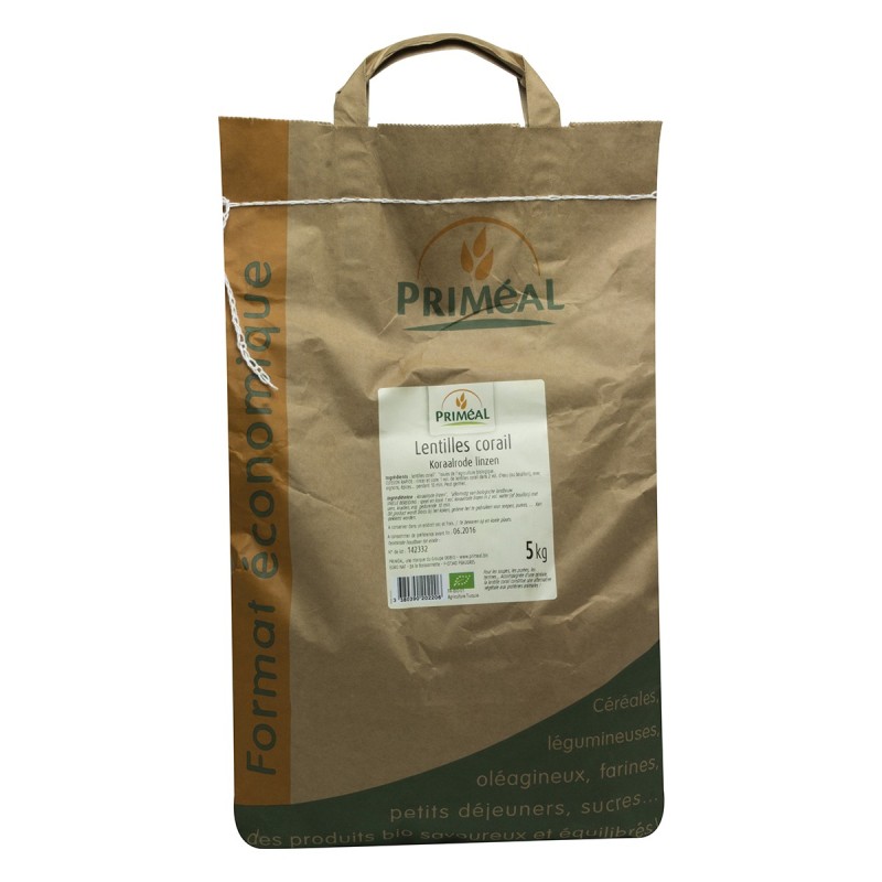 RHD - Lentilles corail bio